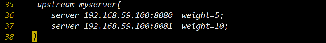 分配到8081的客户端是8080的两倍